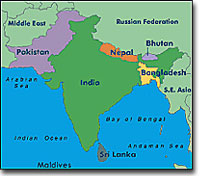 map of India