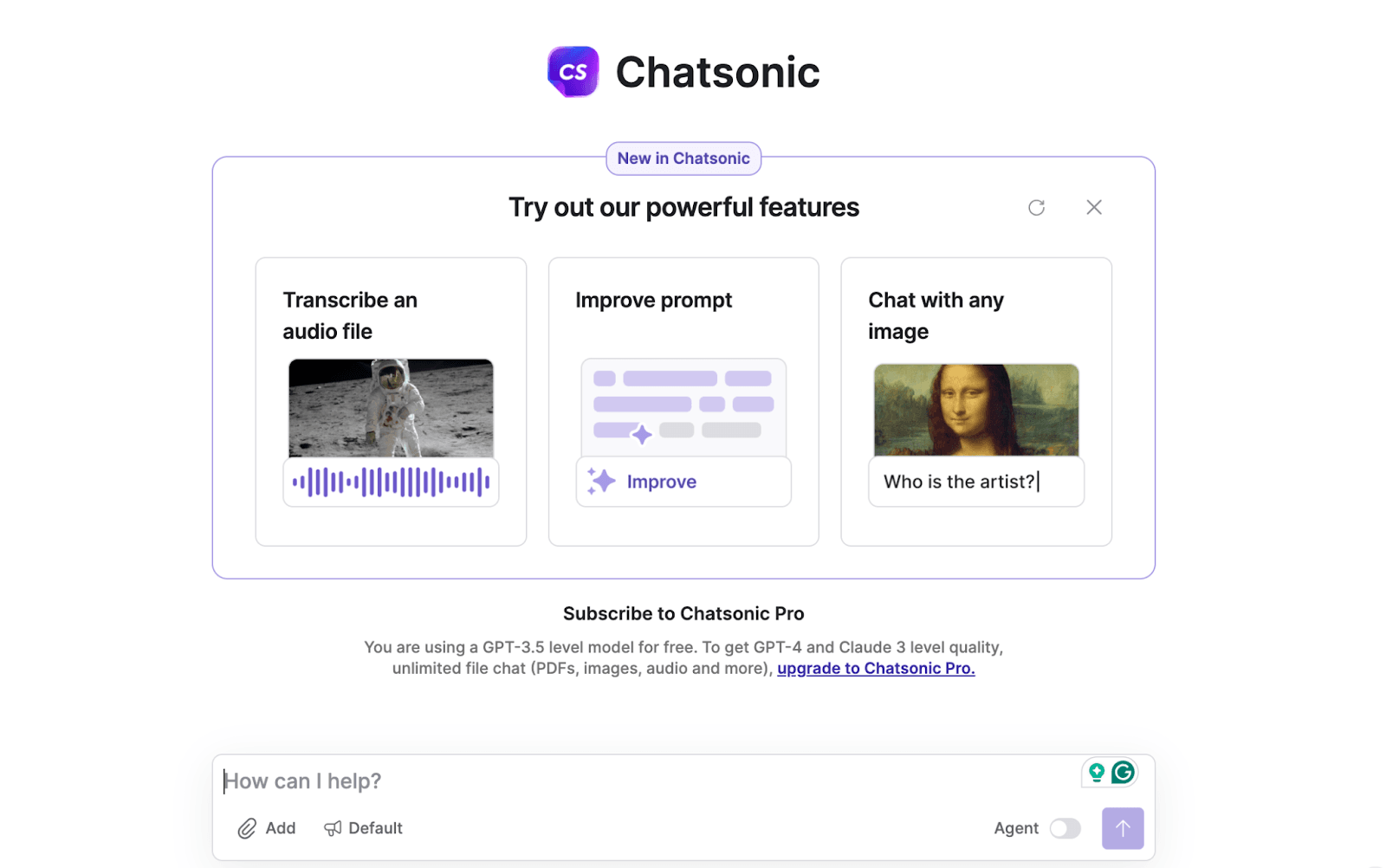 Chatsonic for content research