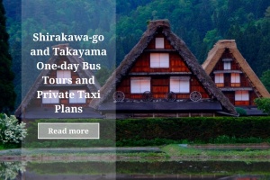 Shirakawa-go and Takayama One-day Bus Tours and Private Taxi Plans