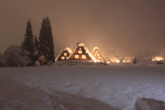 UNESCO World Heritage Shirakawa-go Light-up Tour