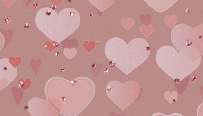 Cute Pink Heart Wallpaper