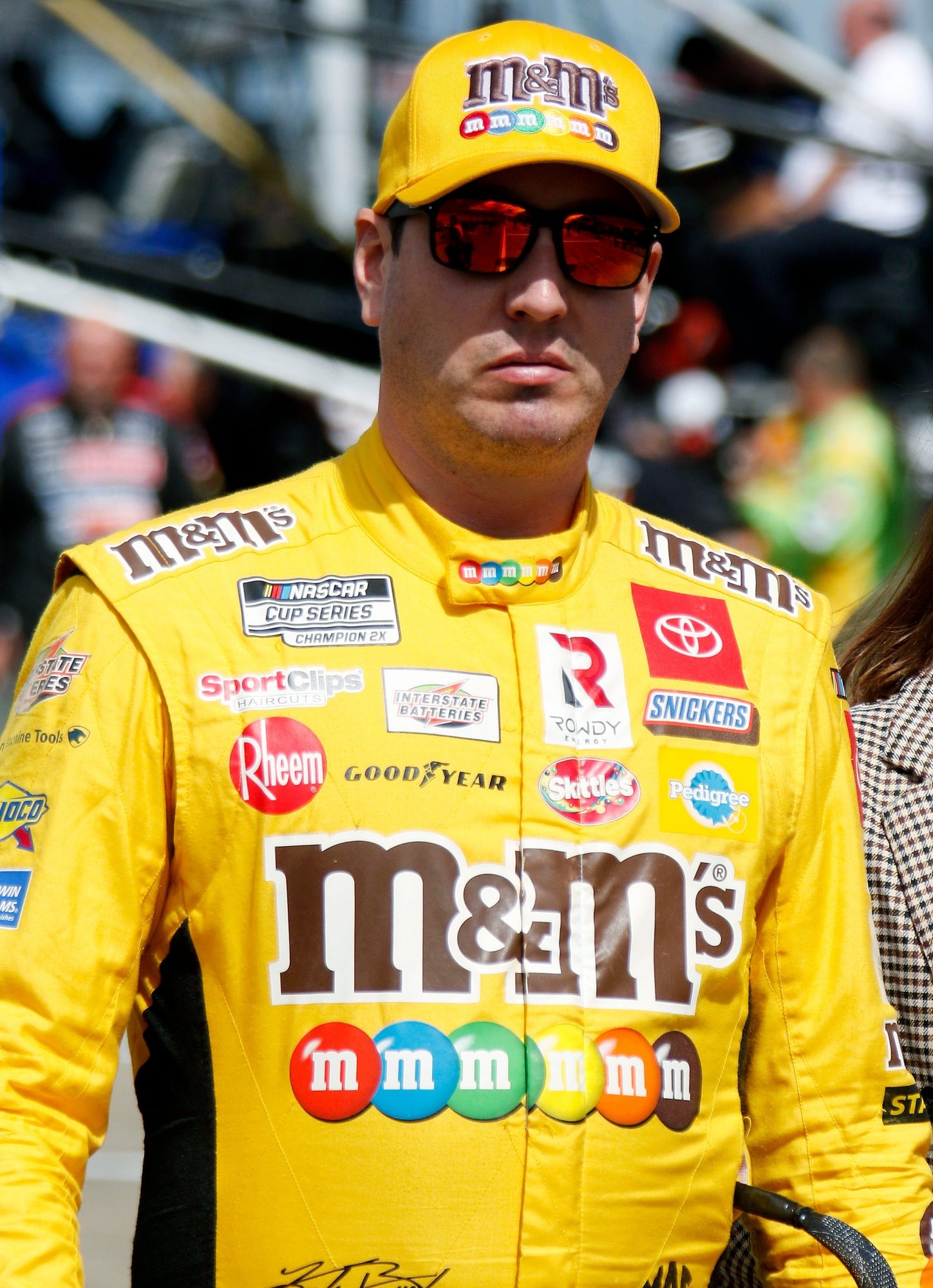 Kyle Busch, NASCAR driver, Sensitivity training, Language use, 1450x2000 HD Phone