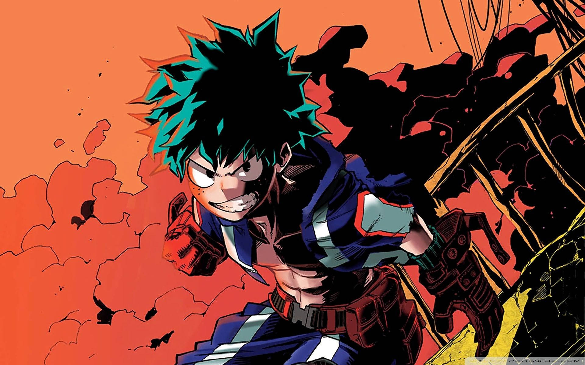 Deku Background Wallpaper