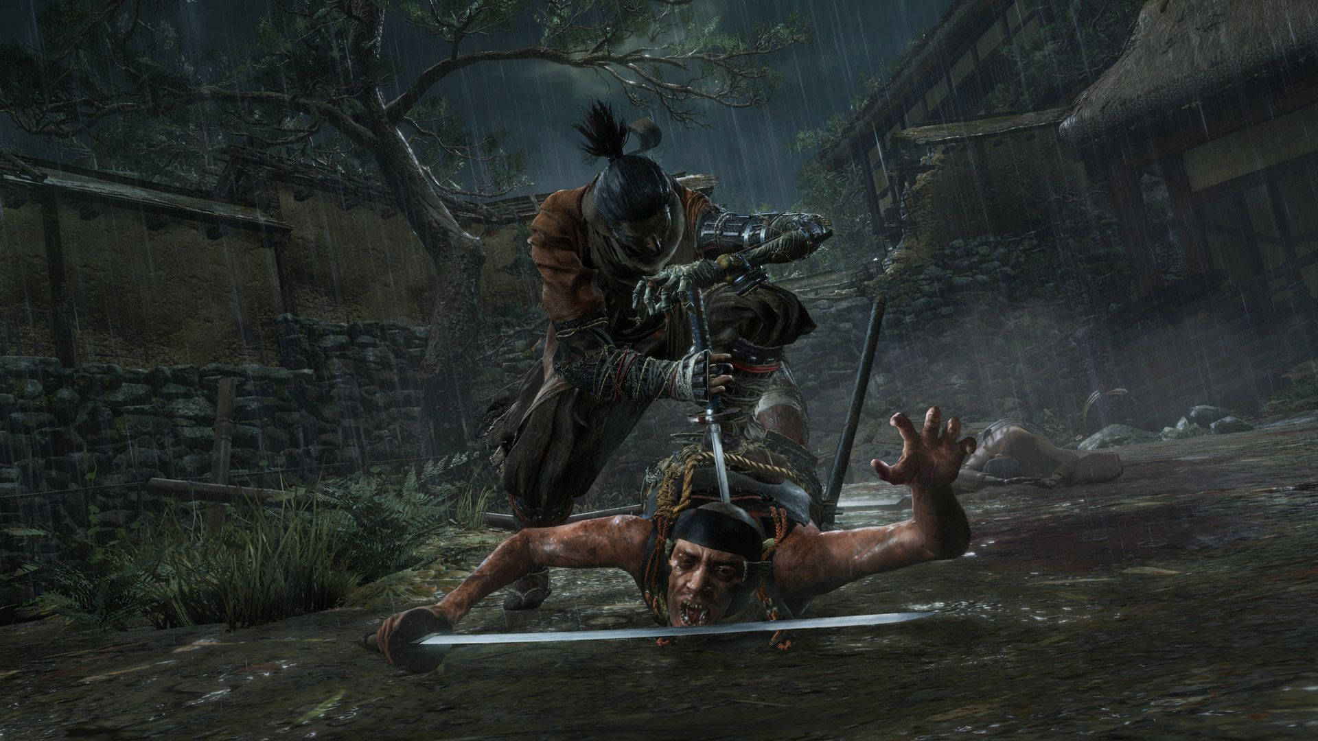 Take on a treacherous journey as you slay monsters in Sekiro Shadows Die Twice. Wallpaper