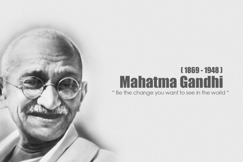 Mahatma Gandhi wide HD wallpapers and images