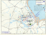 Map depicting the Utah beachhead, Normandy, France, 6 Jun 1944