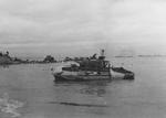 Sherman DD tank at Normandy, France, Jun 1944