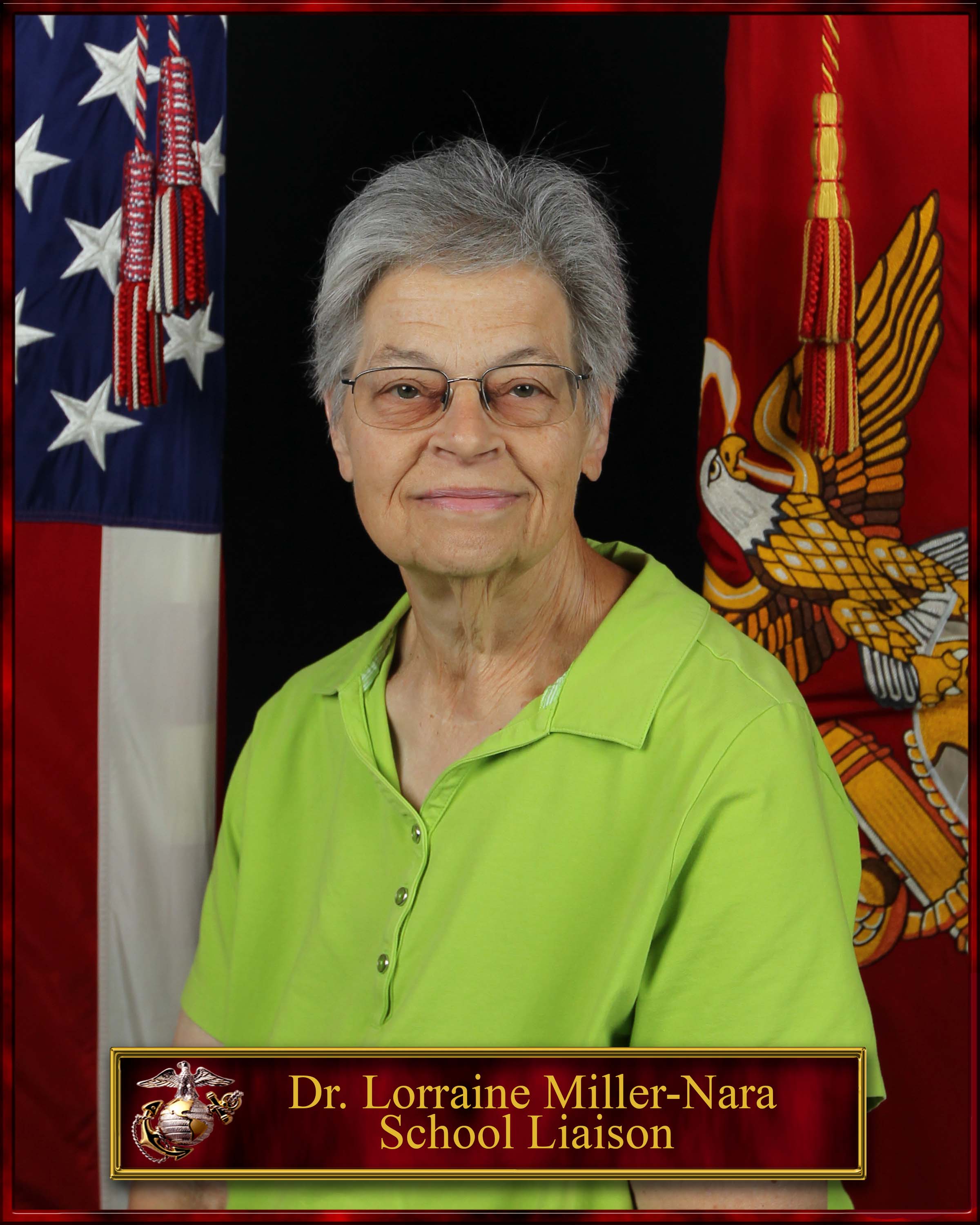 headshot of School Liaison Officer Lorraine Miller-Nara