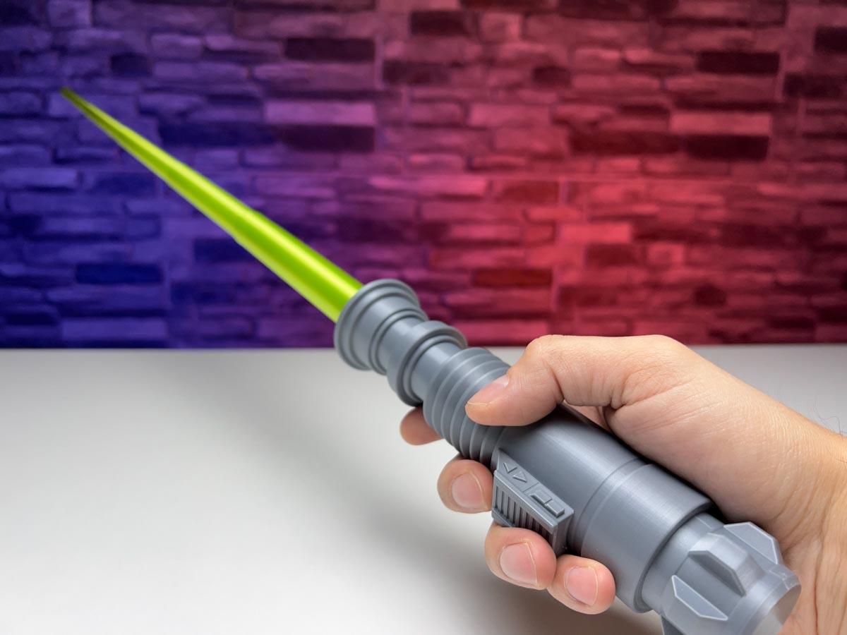 3D Printed Collapsing Lightsaber