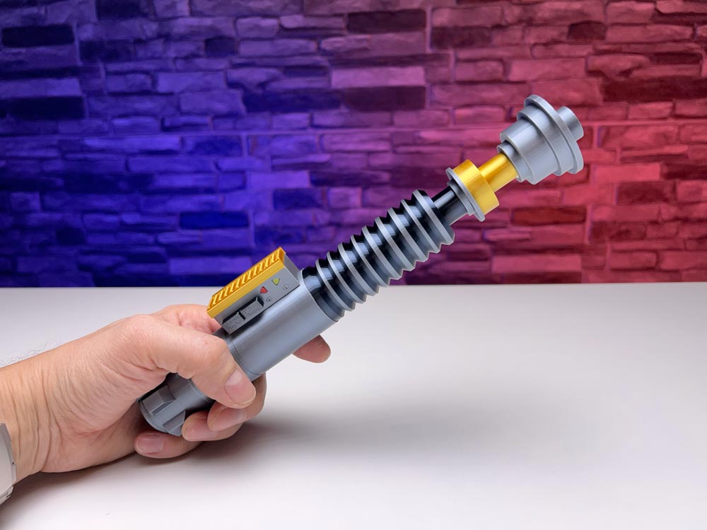 3D Printed Luke Skywalker Lightsaber 