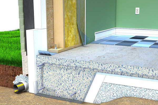 Rigid Insulation below grade