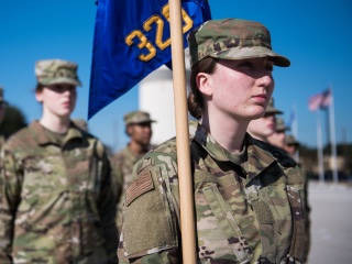 airmen in formation