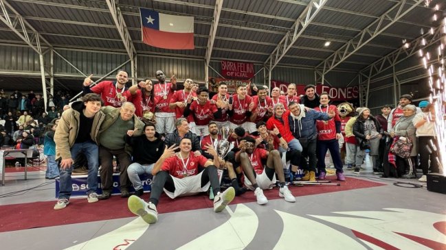 Colegio Los Leones de Quilpué se coronó campeón en la Liga Nacional de Básquetbol