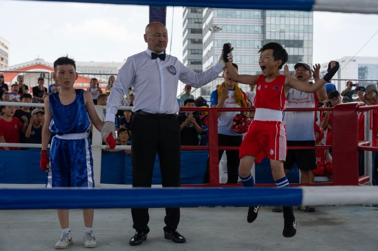 A 12-year-old Mongolian boy dreams of the Olympic