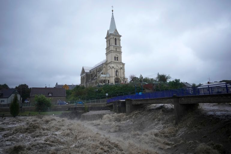 Four people found dead in Romania as floods leave hundreds stranded