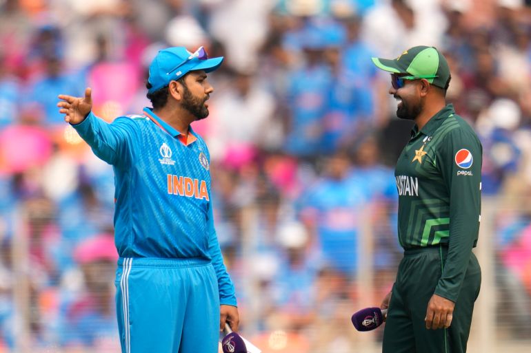 India and Pakistan cricket player talk.