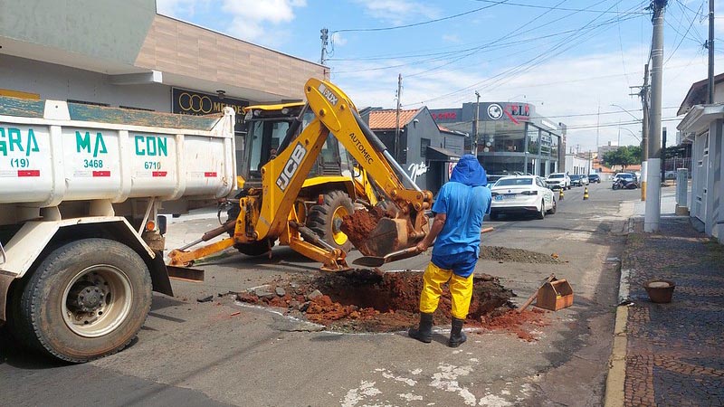 Foto  - DAE finaliza 880 serviços de manutenção em Americana em sete dias
