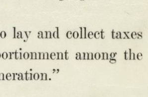 16th Amendment to the U.S. Constitution: Federal Income Tax (1913)