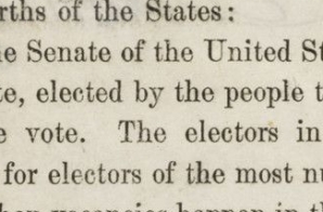 17th Amendment to the U.S. Constitution: Direct Election of U.S. Senators (1913)