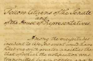 President George Washington's First Inaugural Speech