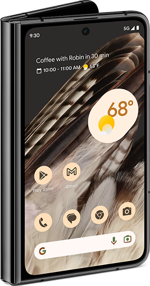 Google Pixel Fold - Obsidian  (Product view 1)