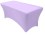 Lavender Rectangular Stretch Spandex Table Cover