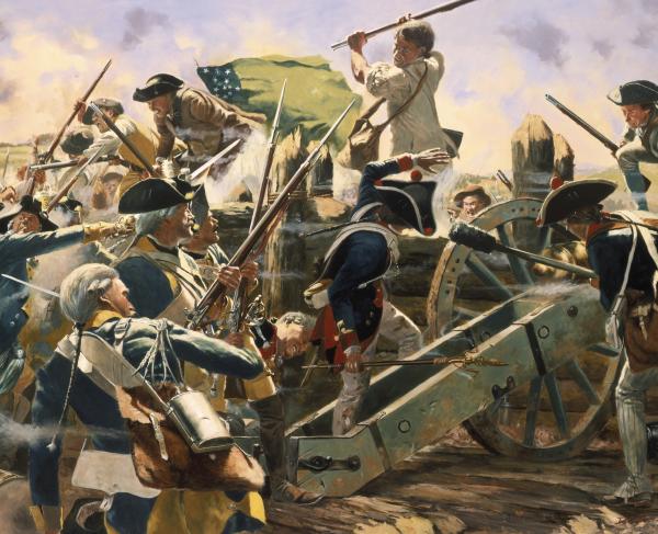 The Battle of Bennington By Don Troiani