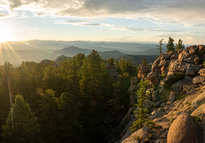 Front Range makes up the easternmost edge of the Rocky Mountains