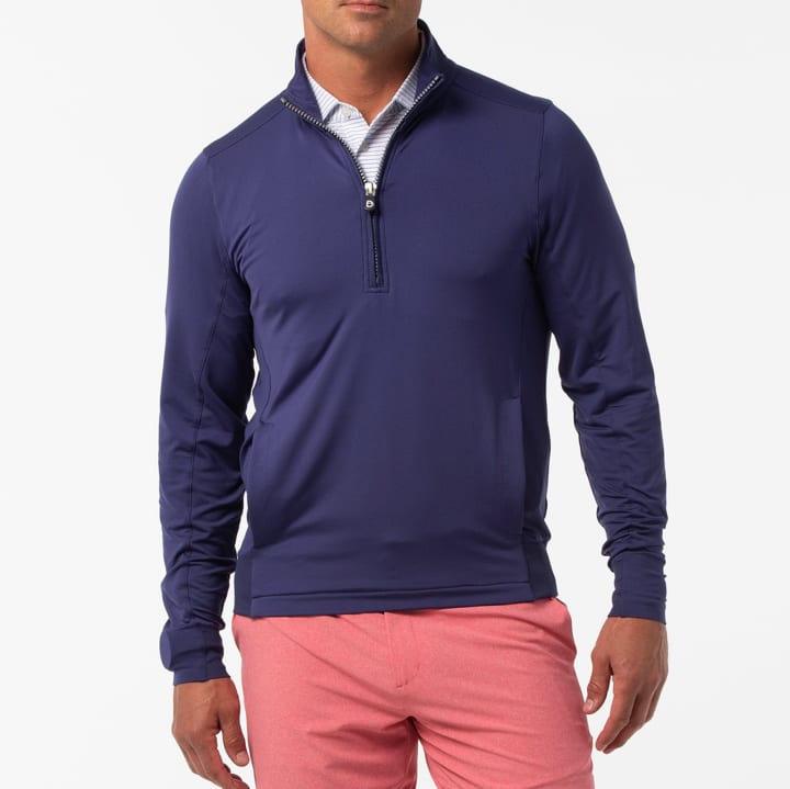 DRADDY SPORT BLAIR HALF ZIP - B.Draddy REGAL / SML DRADDY SPORT BLAIR HALF ZIP - SALE