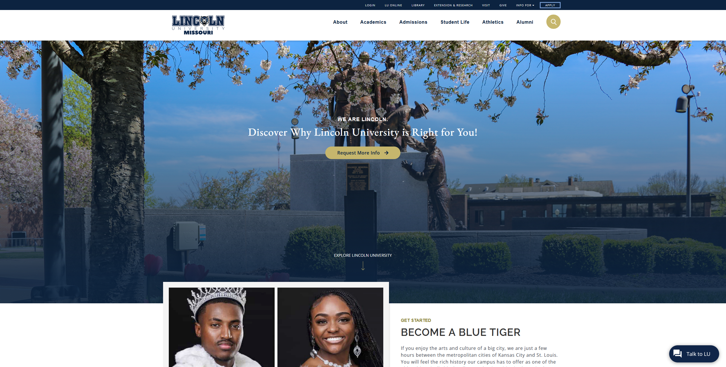 Lincoln University of Missouri Homepage