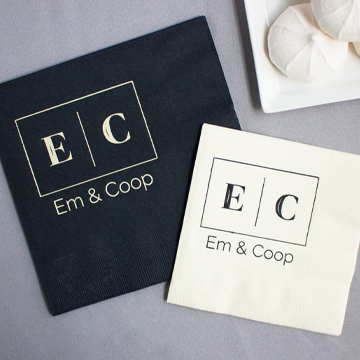 Shop Personalized Napkins