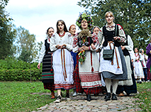 Belarusian folk holiday Bagach in Vyazynka