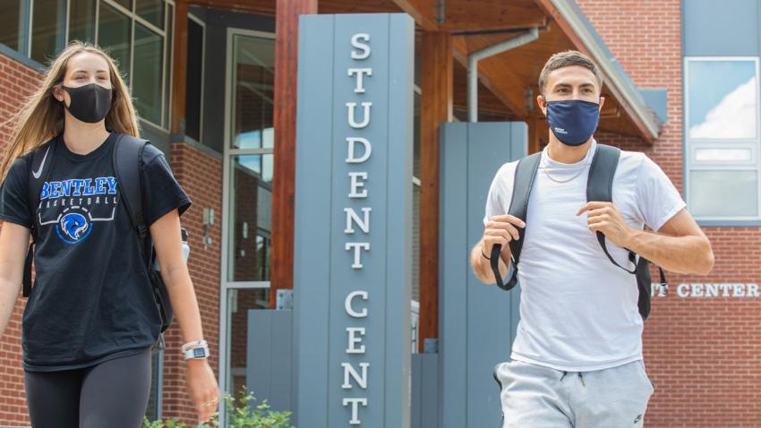 Students with mask