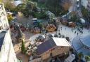 Bournemouth town centre from above