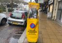 Parking machine in Westover Road, Bournemouth