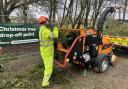 New Forest District Council has recycled more than 2,000 real Christmas trees