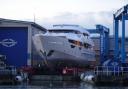 Picture by Echo reader Peter Plucknett of the second ever Sunseeker 155 Yacht at Poole Quay