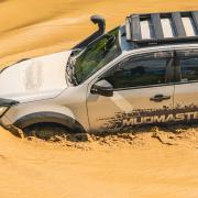 The Isuzu D-Max Mudmaster in action