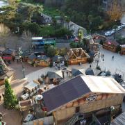 Bournemouth town centre from above