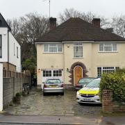 The house on Anthony's Avenue, Poole.