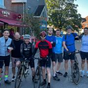 Cyclists pedal through Dorset to raise funds supporting young cancer survivors