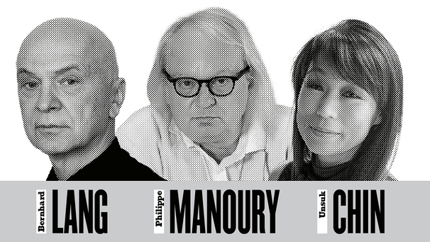 Portrait-Collage von Bernhard Lang, Philippe Manoury und Unsuk Chin | Bild: BR