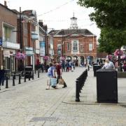 High Wycombe town centre