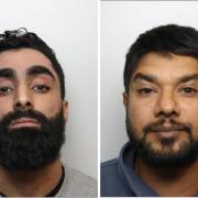 Shohab Ahmed (R) and Vijar Sarbatta were sentenced to jail for drug offences