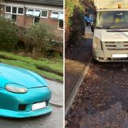 Two cars were reported to Buckinghamshire Council just before Christmas