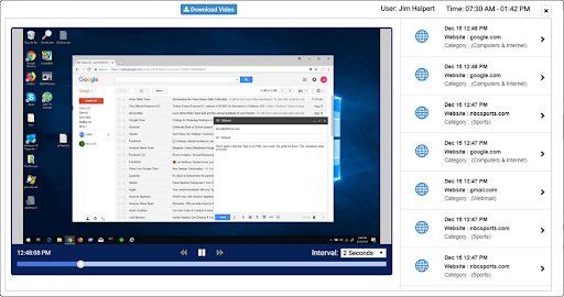 InterGuard monitoring