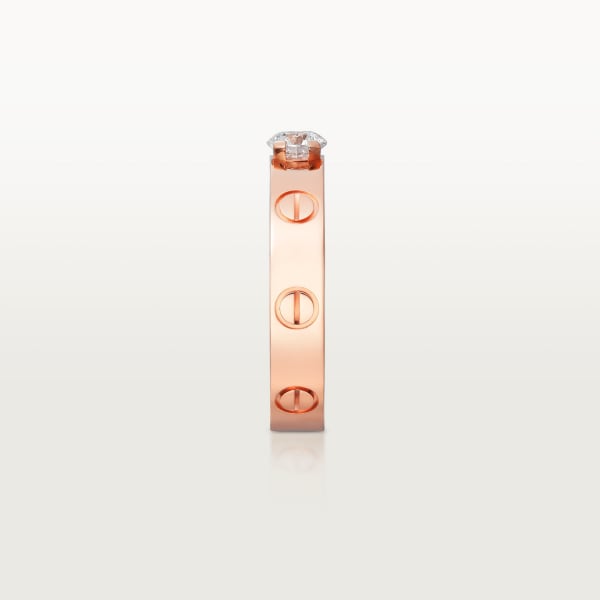 Love Solitaire Rose gold, diamond