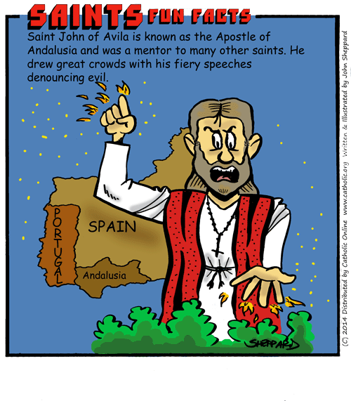 St. John of Avila Fun Fact Image