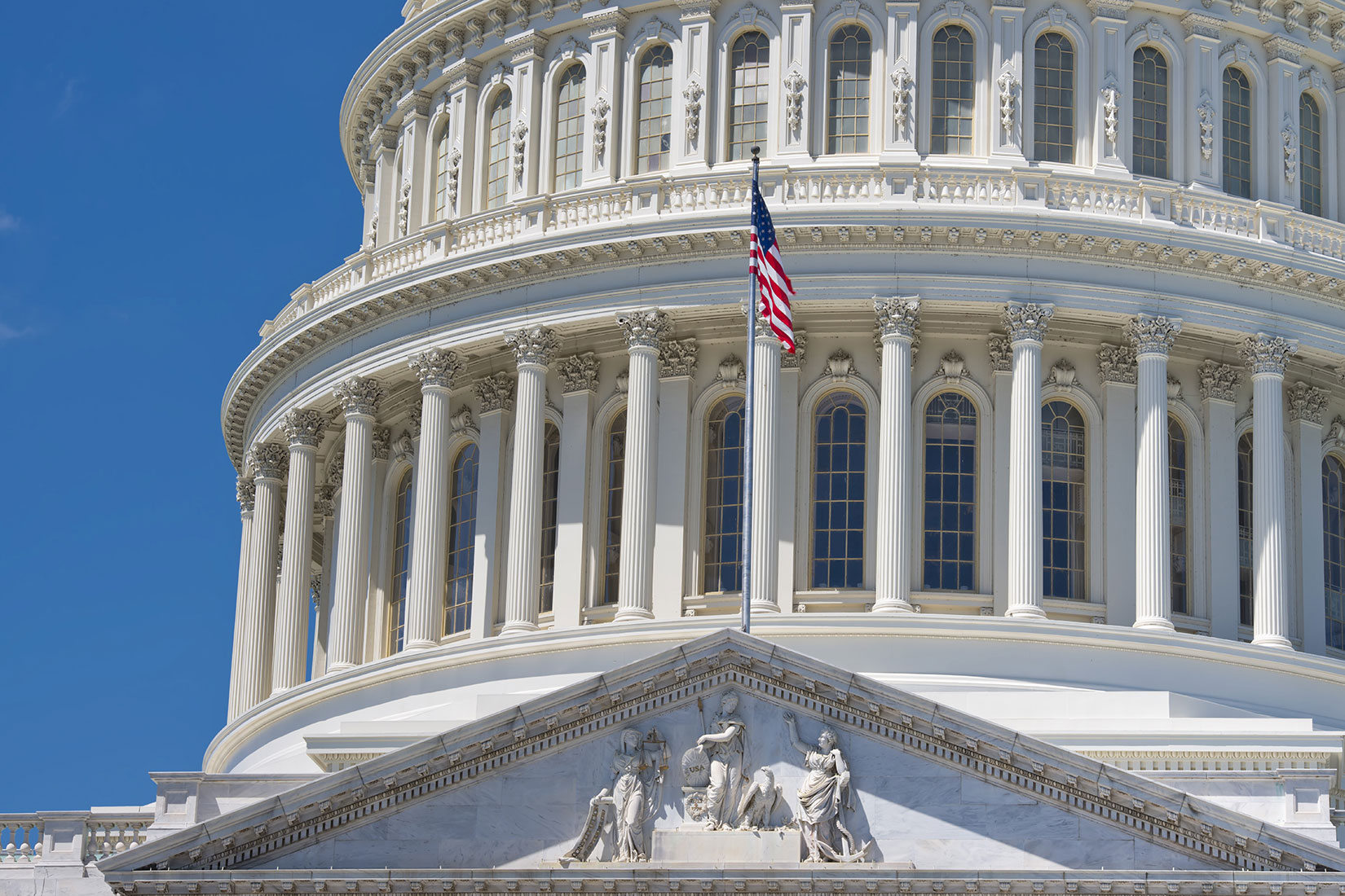 United States Capitol Building in Washington, DC