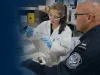 CBP scientist and OFO officer in a lab